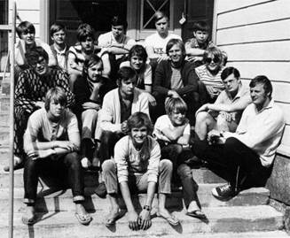 OYK Brass Band Mntyharjussa vuonna 1970