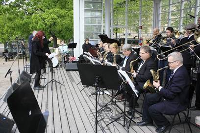OYK Brass Band Espan Lavalla vuonna 2013