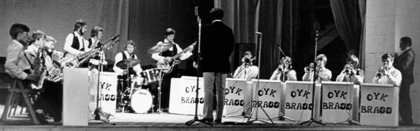 OYK Brass Band Moskovassa vuonna 1970